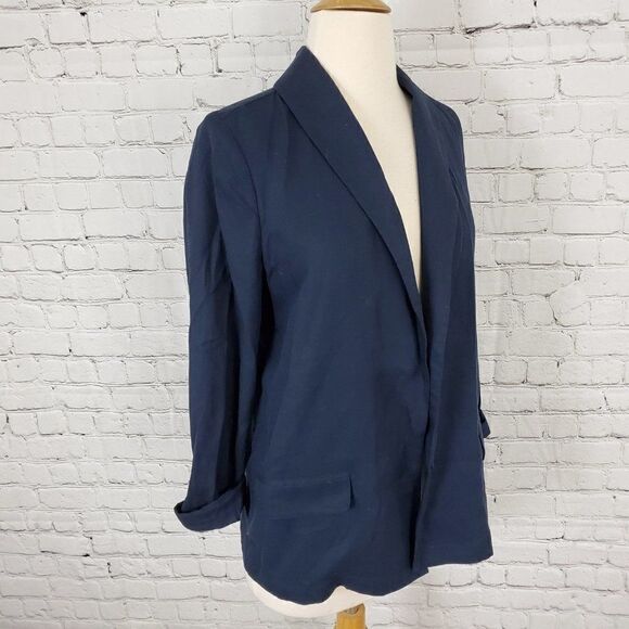 Chelsea28 Shawl Collar Blazer Navy XS NWT - Picture 3 of 7